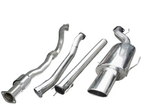 Opel Astra G Turbo (Coupe) 98-04 Turboback-sportavgassystem (Med Sportkatalysator & Ej Ljuddämpat) Cobra Sport